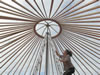 opbouw van de yurt